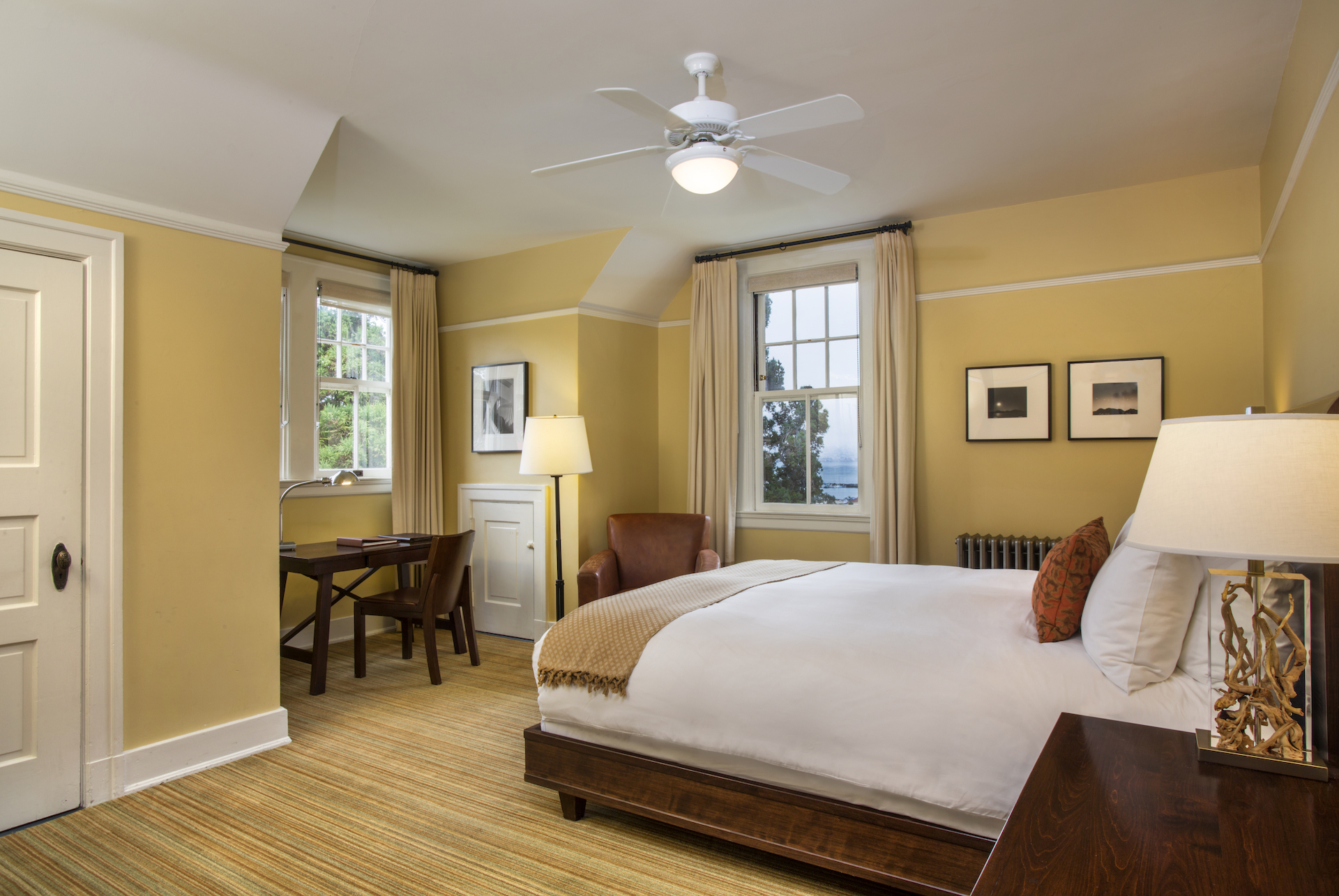 Historic Loft Bedroom View